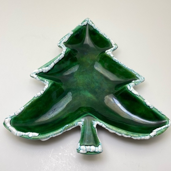 Vintage 1977 Christmas Tree Candy Dish - Picture 2 of 12